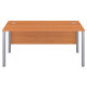 Olton Goal Post 600mm Deep Straight Desk 